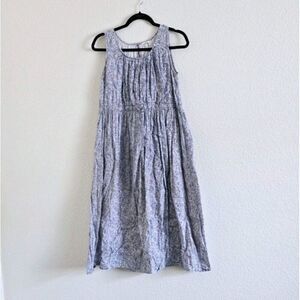 Studio Clip Floral Print Gathered Drawstring Dress est Size M Cottagecore Dainty